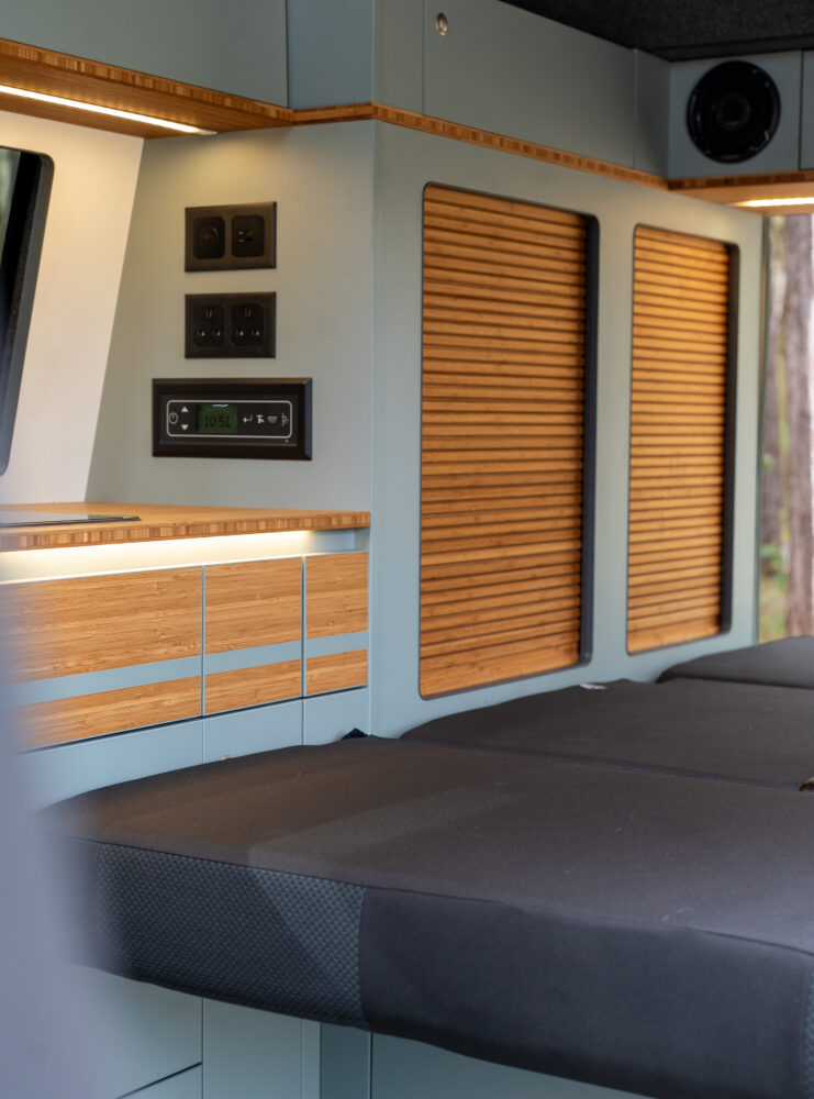 RIB bed in sleep position