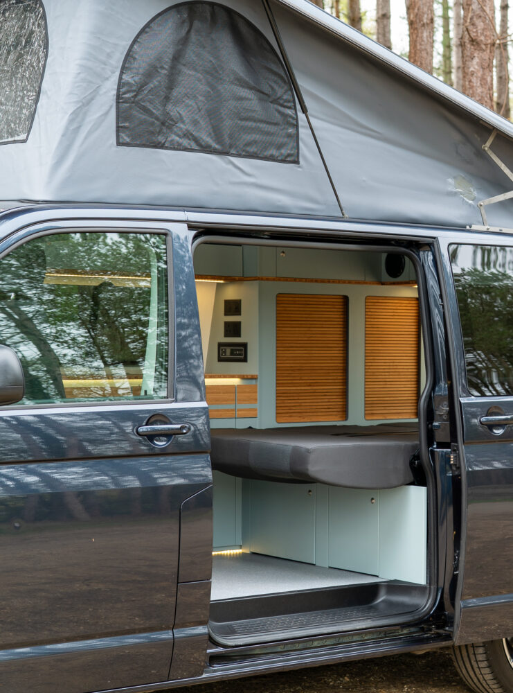 RIB bed in sleep position