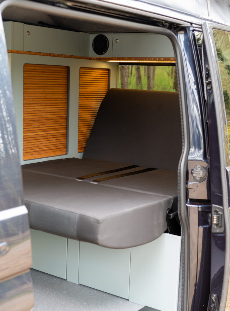 RIB bed in lounger position