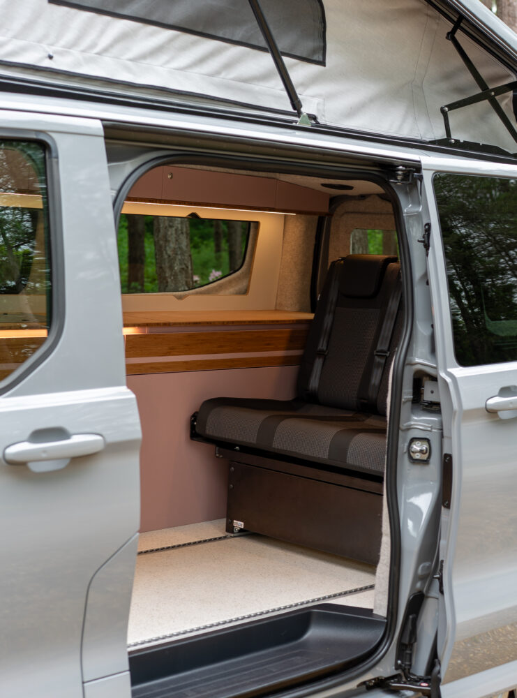 3 seat Stide bed system in seat mode
