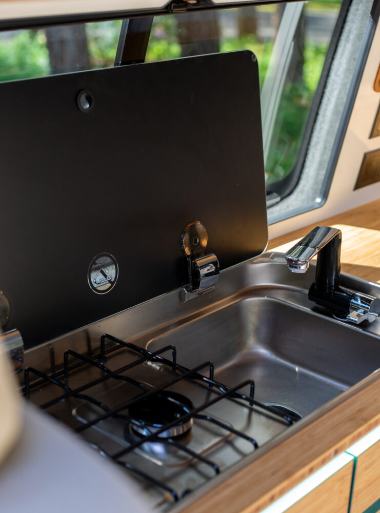 Double hob and sink